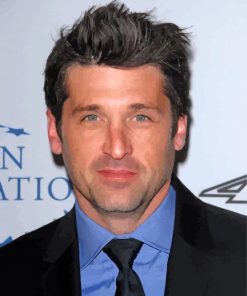 patrick dempsey paint by number