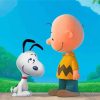 peanuts charlie brown snoopy paint by number