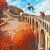 Rob Gonsalves Illustration Paint by numbers