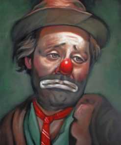 Emmett Kelly paint by numbers