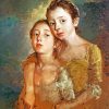 sisters by Gainsborough paint by number