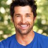 smiling patrick dempsey paint by number