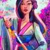 Smoustart Mulan paint by numbers