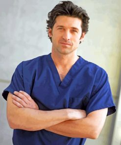 the-actor-Patrick-Dempsey-paint-by-numbers