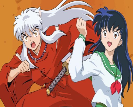 Inuyasha Manga Series paint by numbers