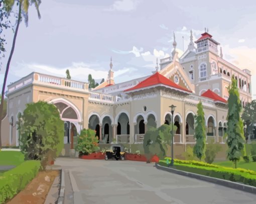 Aga-Khan-Palace-pune-paint-by-numbers