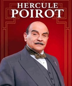 Agatha Christie's Poirot Poster paint by numbers