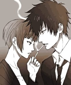 Akane-Tsunemori-and-Shinya-Kogami-from-psycho-pass-anime-paint-by-numbers