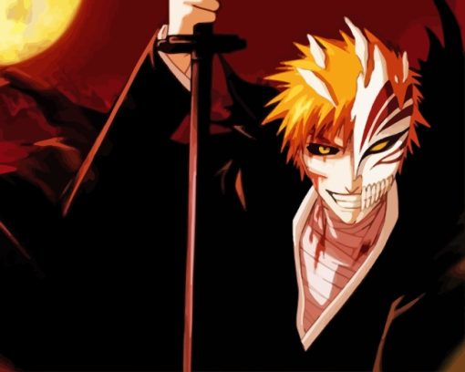 Kurisaki Bleach Anime paint by numbers