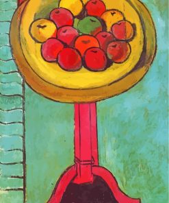 Apples On Table By Henri Matisse paint by numbers