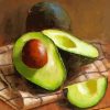 Avocado Still Life By Paul Cezanne paint by numbers