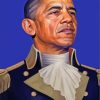 Barack Obama paint by numbers