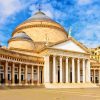 Basilica Reale Pontificia San Francesco da Paola Naples Italy paint by numbers