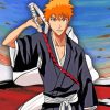 The Fighter Ichigo Kurosaki paint by numbers