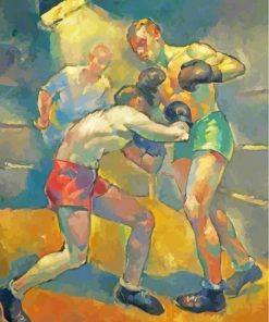 Boxers Art paint by numbers