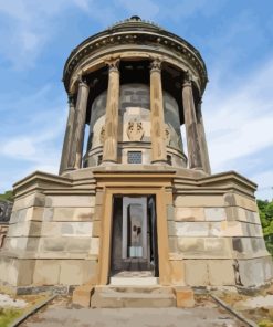 Burns Monument Calton Hill paint by numbers