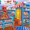 Candy Store paint by numbers