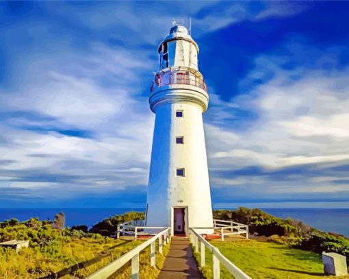 Cape Otway Australia paint by numbers