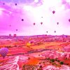 Cappadocia Balloons Sunset paint by numbers