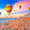 Cappadocia Landscape And Balloons paint by numbers