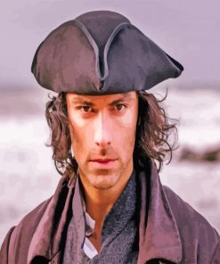 Captain Ross Poldark paint by numbers