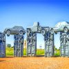 Carhenge Nebraska USA paint by numbers