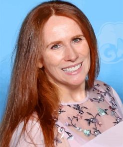 Catherine Tate Actress paint by numbers