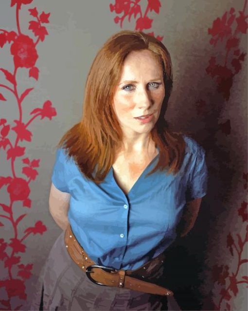 Catherine Tate paint by numbers