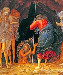 Mantegna Descent Of Christ Into Limbo paint by numbers