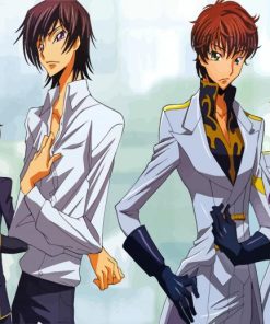 Code Geass Anime Characters paint by numbers