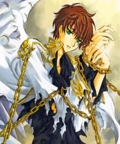 Suzaku Kururugi Code Geass paint by numbers