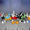 Codename Kids Next Door Characters paint by numbers