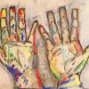 Colorful Hands paint by numbers