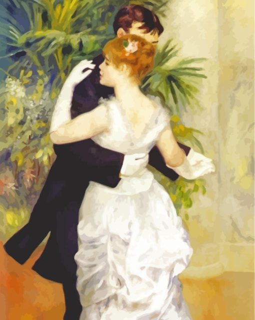 Dance In The City Renoir paint by numbers