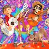 Disney Coco Movie paint by numbers