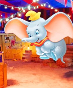 Disney Dumbo Circus paint by numbers