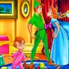 Peter Pan And Wendy Disney paint by numbers