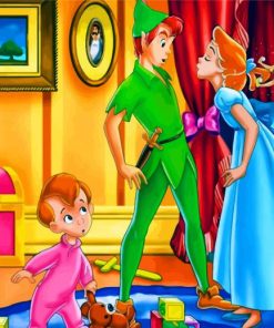 Peter Pan And Wendy Disney paint by numbers