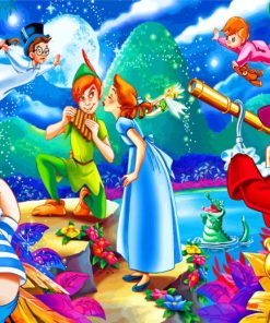 Peter Pan Disney paint by numbers