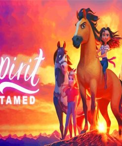 Disney Spirit Untamed paint by numbers