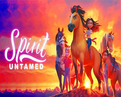 Disney Spirit Untamed paint by numbers