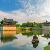 Donggung Palace And Wolji Pond Korea paint by numbers