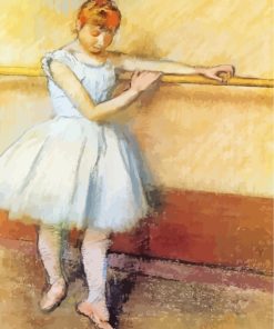 Edgar Degas Dancer In The Barre paint by numbers