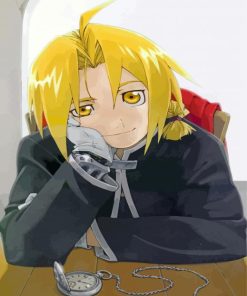 Edward Elric Anime paint by numbers