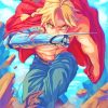 Edward Elric paint by numbers