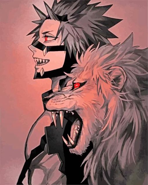 Eijiro Kirishima Anime paint by number