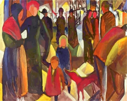 Farwell by Macke paint by numbers