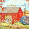 Farm Quilt Barn paint by numbers