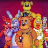 Five Nights At Freddys paint by numbers