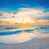 Florida Sunset Seascape paint by numbers